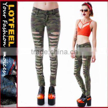 SLASHER CAMO JEANS (ROCK034)