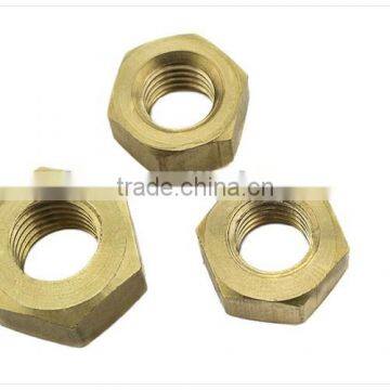 brass nut/brass hex nut/din934 brass hex nut