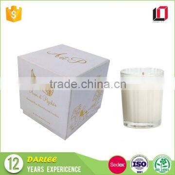 China suppliers wholesale square diwali decorative custom paper luxury candle box design with lids