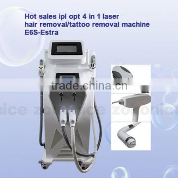 E6S 3 Handles IPL RF Laser Hair Removal Machine with Factory Price