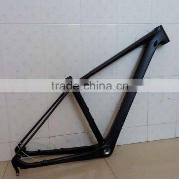 Full Carbon Bicycle 29er MTB carbon bike frame ud matte thru axle rear hangers bicycle frame