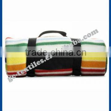 Rollup Travel Blanket with carry strap