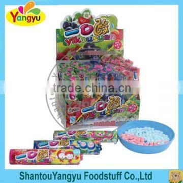 Fruity flavors sour and sweet mini candy sour pressed candy