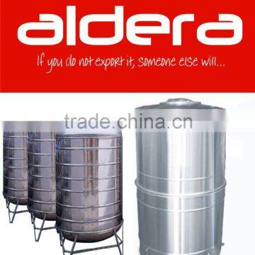 Cylindrical Modular Water Tank Stainless Steel Galvanise 10m3 TSE CE IS TUVCERT