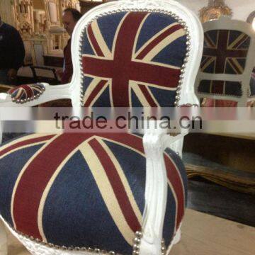 baroque armchair union jack furniture