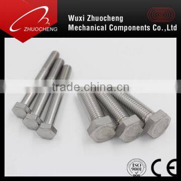 Stainless Steel DIN933 DIN931 Hex Bolt