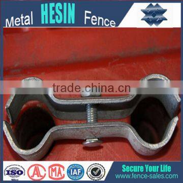 Hot dipped galvanized temporary fence clamps