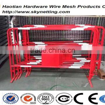 France Welded Pipe Temporary Fence Queue Control Barrier Crowd Control Barrier photo-2