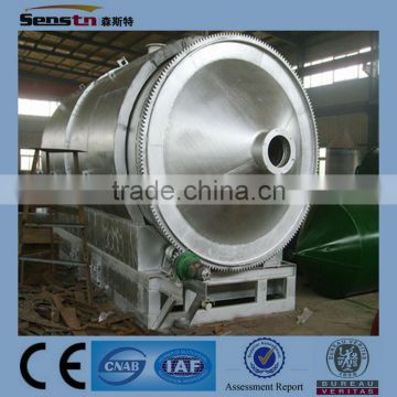 CE BV approved waste tire distillation machine