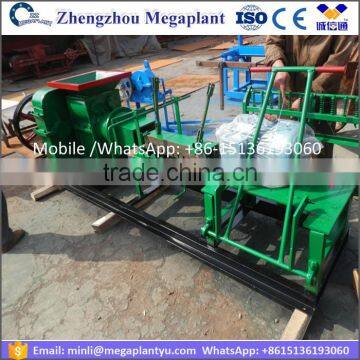 Megaplant Automatic mud red brick press making machine with diesel engine driven for south africa market