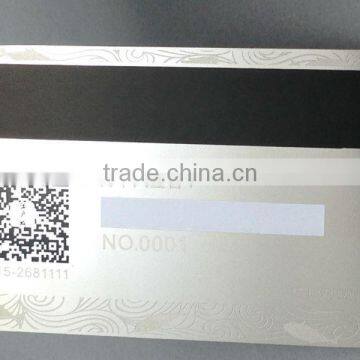 CR80 Metal Magnetic Card With QR Code photo-2