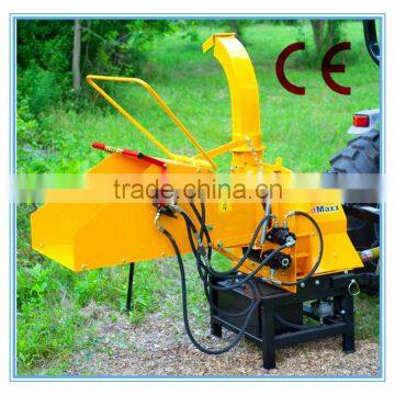 CE Wood Chipper hydraulic driven, auto feed hydraulic input