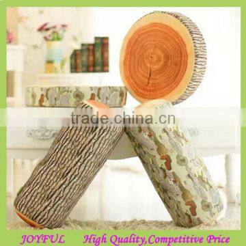 Wholesale Simulation Stump Throw Pillow Log Beads Cushion