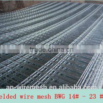 Galvanized Iron Wire Material and Square Hole Shape 1x1 inch welded wire mesh