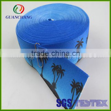 Colorful printed polyester webbing tape wholesale