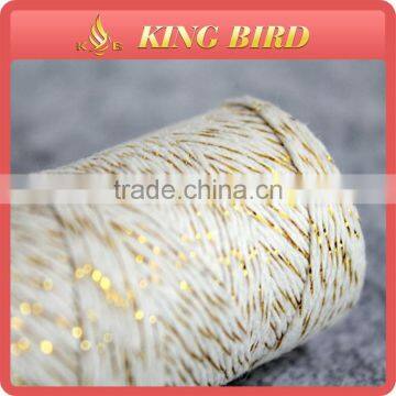 1mm metallic film blended knitting machine yarn