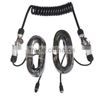 5 Pin Truck Trailer Cable for Camera with Different Length and Plugs for Chosen