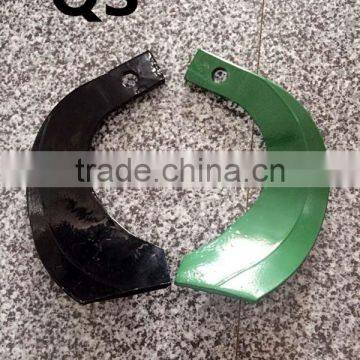 Tractor parts Power tiller blade for hot sales in 2016