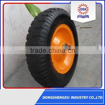 China Supplier 4 Inch Solid Rubber Wheel