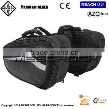 EXPANDING MOTORBIKE SADDLE BAGS MOTORCYCLE PANNIERS