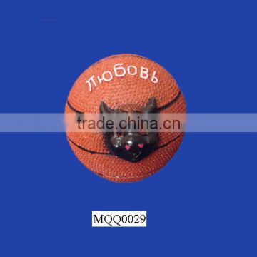 New design basketball resin piggy bank safe