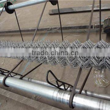 Automatic Chain Link Fence Diamond Mesh Making Machine to Make Wire Mesh Fence China photo-4