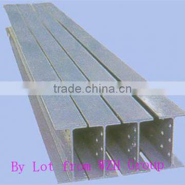 Hot dipped galvanized H beam h section h channel steel structure