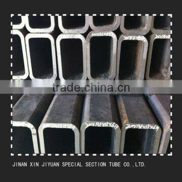 EN10210 steel square pipe hot finised.