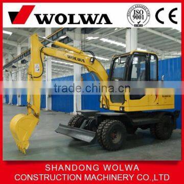 High Quality Wheel Excavator DLS865-9A Mini Hydraulic Wheel Digger