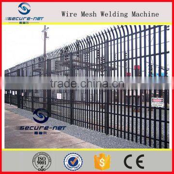 Wrought Iron Ornaments Palisade Fencing with High Security