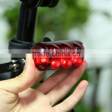 SunDing 10 LEDs Inside 8 Modes Waterproof Taillight MTB Road Bike Super Bright Seatpost Warning Light photo-2