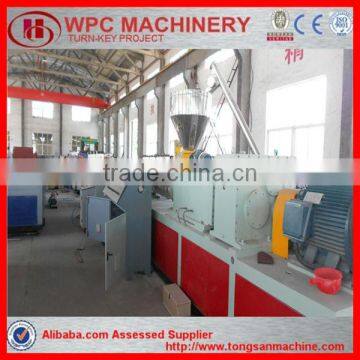 PP PE PVC WPC Skirting Board Production Line/WPC Profile Machine photo-6