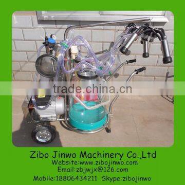 Cow Milking Machine with Transparent Milk Bucket