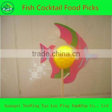 Tableware Decoration Wooden Toothpick Flag photo-3