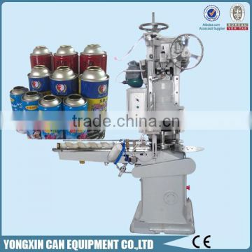 Automatic electric driven aerosol packaging machine