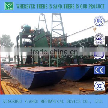 60cbm/h Bucket Type Chain Sand Dredger Boat