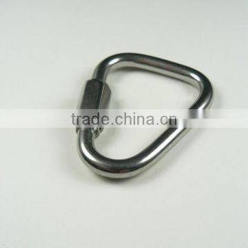 10mm Stainless Steel 316 Carabiner Triangle QUICK LINK photo-3