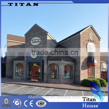 More Than 70 Years Light Steel Frame Fabricated Shop House