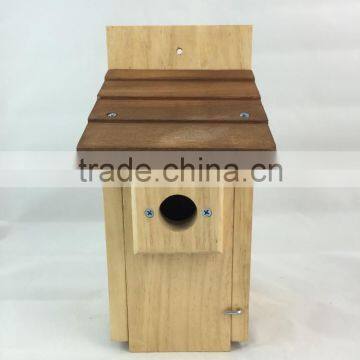 FSC Small New Design Wood House Wooden Bird Cage photo-2