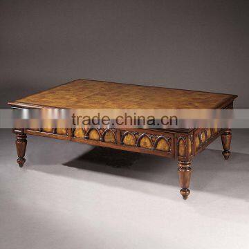 Classical Spanish Style living room wooden center table