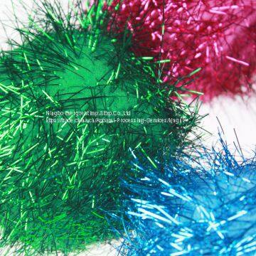 Jumbo Glitter Pompom for Decoration photo-3