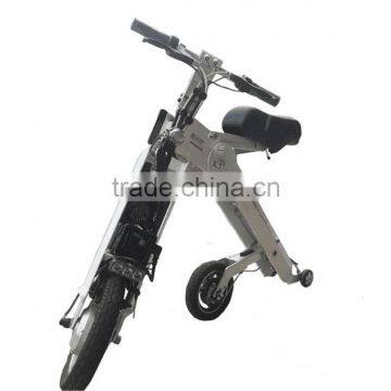 2017 Newest Light Riding Fold Electric Bicycle, Mini Adult Shock Absorb Electro Bike 250W Motorbike For Sale photo-4