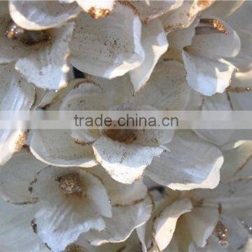 Home Garden Decoration 90cm Hight White Gold String 19 Flowers Cymbidium Orchid Artificial Wedding Flowers ELH03 0402 photo-2