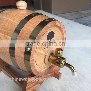 Handmade Oak Wooden Wine Barrel And Wooden Wine Cask photo-2