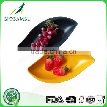 Professional High Standard Bamboo Fiber Melamine Dinner Plate