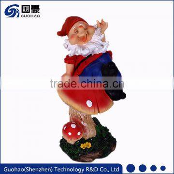 Cute gnome life size dwarft figurine garden statues wholesale