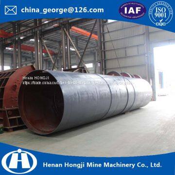 Rotary dryer for fertilizer