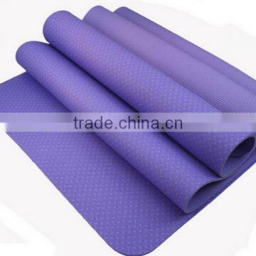 Durable new coming green tpe extra thick yoga mat