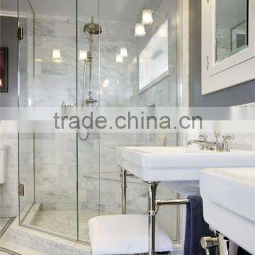 China floor decoration natural stone white thassos 2015 marble tile