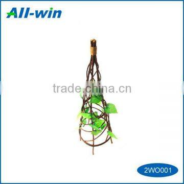 Garden use decoration strong expandable natural willow obelisk for hanging climbing palnts